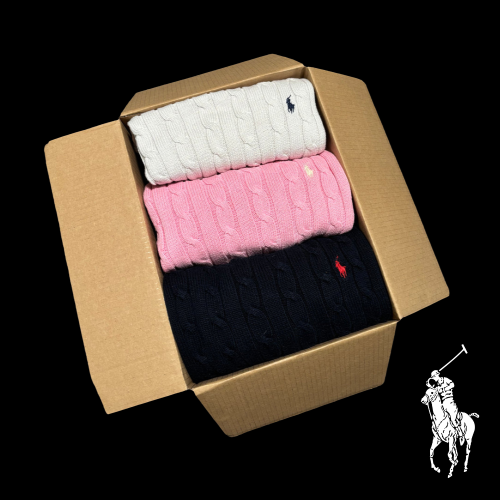 POLO RALPH LAUREN VINTAGE BOX (3 SWEATERS)